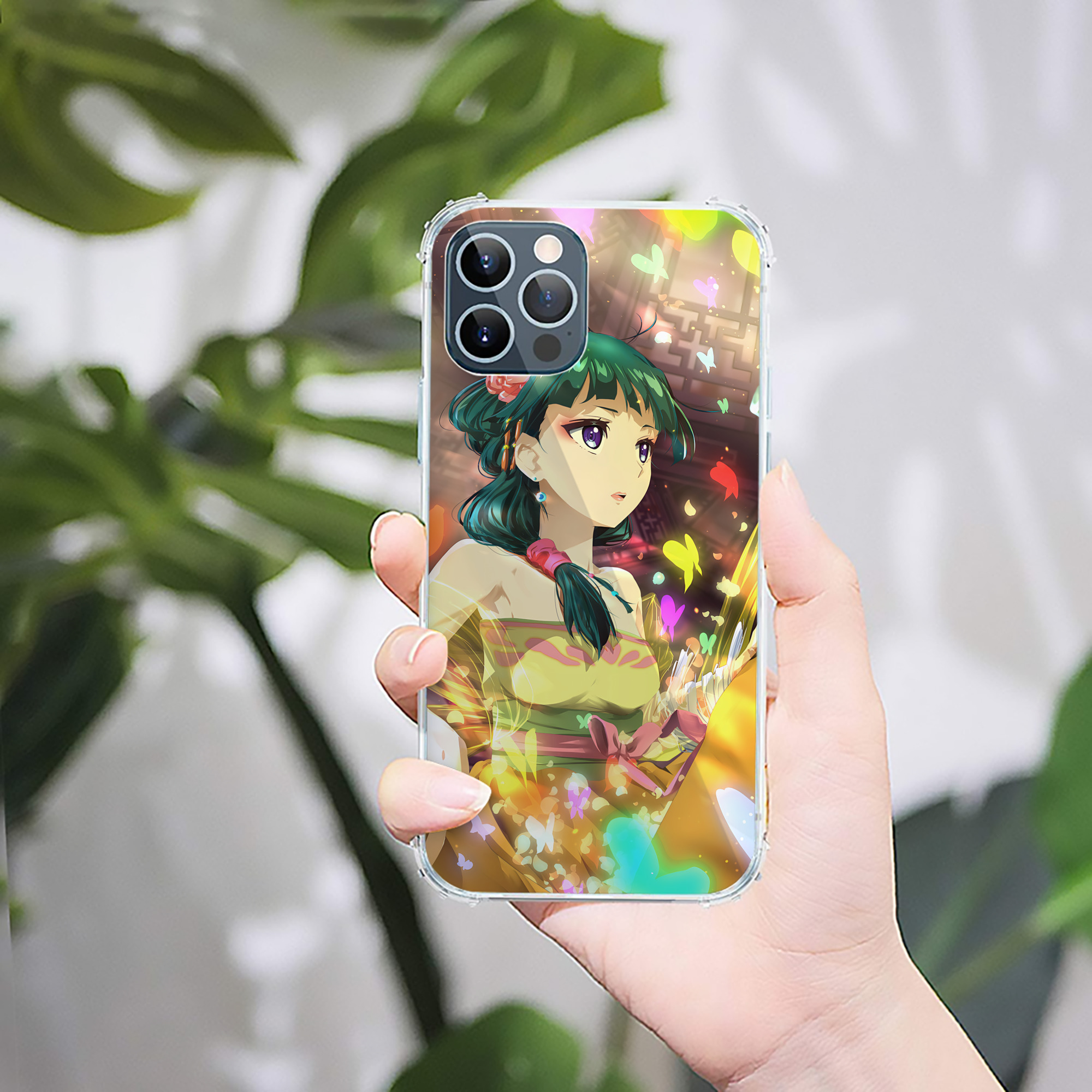 （画像用） 薬屋のひとりごと The Apothecary Diaries 【iPhone 12シリーズ対応】透明スマホケース（クリアソフトケース）